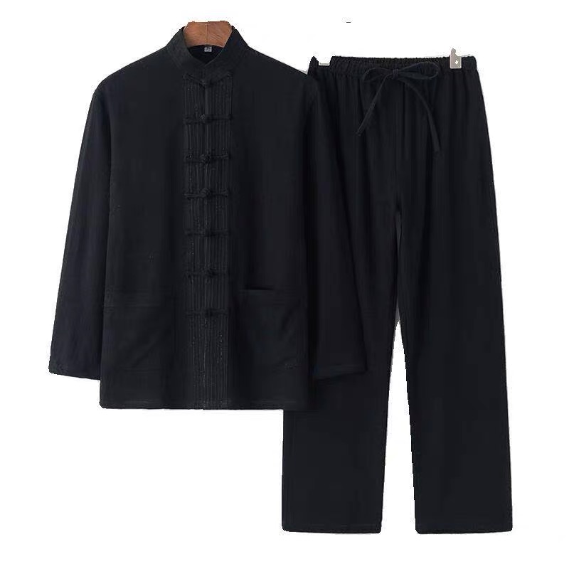 New 2026 Cotton Linen Chinese  - đánh giá và giá Mens Linen Shirt Long Sleeve